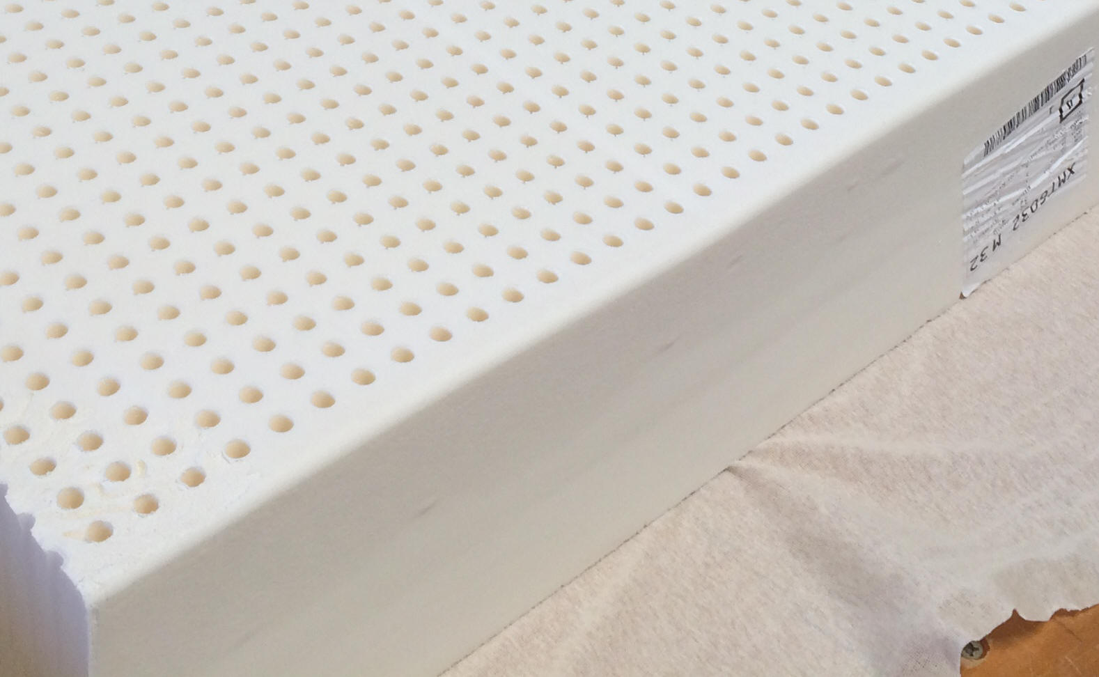 Natural organic latex mattress layers